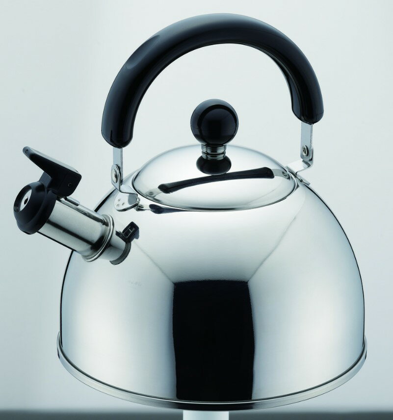 【日本製】スタイリッシュなNEWプレル笛吹きケトル2.5L（SJ2220） （調理器具、キッチン、ポット、やか..