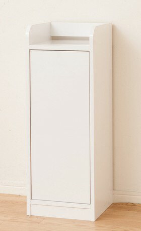 Rakuten - 鏡面モデム収納ラック スリム（ホワイト） （21329） 　【送料無料】（モデム収納、小物収納、棚）
