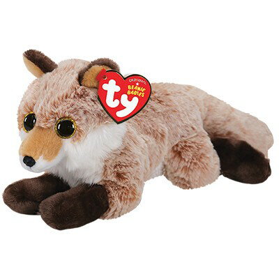 【Ty】Beanie Babies フレドリック（M) ぬいぐるみ/キツネ/動物（50052） 【送料無料】（キツネ きつね 人形 玩具 おもちゃ ぬいぐるみ キャラクターグッズ プレゼントに最適）（楽天ランキング受賞 ぬいぐるみ キツネ10位 2022/1/4デイリー）