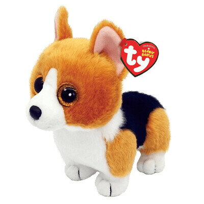 Rakuten - 【PLUStt】【Ty】Beanie Babies コリン (M)　ぬいぐるみ/イヌ/動物（40242）（犬、いぬ、イヌ、ぬいぐるみ、人形、玩具、おもちゃ、キャラクターグッズ、プレゼントに最適）