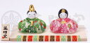(納期1週間程度)★ひな祭り★「置物とインテリア」雛人形 【彩絵玻璃座雛(華の舞)】(2629) 【送料無料】(置物、雛人形、ひな祭り)