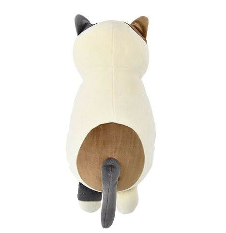 ■りぶはあと正規品 《リラワーク》背中ツボ押しクッション ミケネコ/ゆず (87015-10)【送料無料】(ねこ、猫、ネコ、クッション、ぬいぐるみ、キャラクターグッズ、インテリア雑貨、プレゼントに最適) [2]