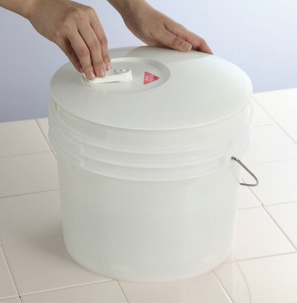 バリバリサラダ バケツ（415042）【送料無料】（野菜の水切り器、ボウル、キッチン、調理器具） 3