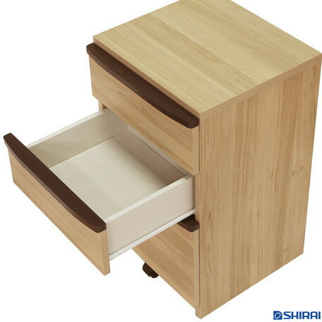 【セパルテック】デスク用アンダーチェスト SEP-7040H NA 【送料無料】（デスク周...