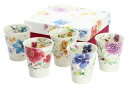 ■美濃焼ギフト■花水彩 フリーカップ揃 花水彩 フリーカップ揃/1セット(フリーカップ×5、化粧箱)(01828)【送料無料】(キッチン、食器、贈答、カップ、湯...