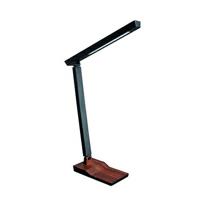 Orchid Lamps - 5W木目調スタンド 調光機能付 ダークウッド SDLE05N14DW【送料無料】（デスクライト、ランプ、インテリア照明、スタンドライト）