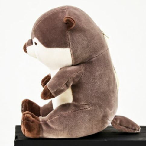 ■りぶはあと正規品【プレミアムねむねむアニマルズ】座り抱きまくら Sサイズ【種類:カワウソくるり (68227-33)】 【送料無料】(抱き枕、クッション、ぬいぐるみ、キャラクターグッズ、インテリア雑貨、プレゼントに最適) [2]