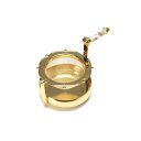 【日本製】MINTON 回転ティーストレーナー(金仕上げ)(HH050G) 【送料無料】(茶こし、ティーグッズ、キッチングッズ)
