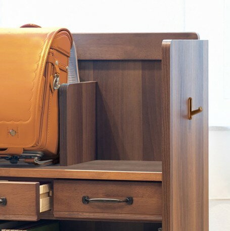 モダンな学校用品ひとまとめラック (910217470) 【送料無料】(キッズ、ランドセルラック、収納家具、ラック、棚)