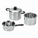 燕人の匠 桜吟 そそぎやすい鍋 18cm & パスタポット 20cm ETS-1001 【送料無料】