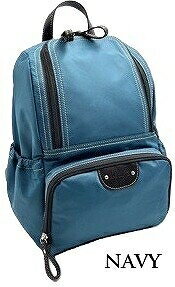 Rakuten - 【PLUStt】（カラー：ネイビー）【FASCINO】CAP（キャップ）2806　ナイロンツイル小さめリュックサック　（2806） 【送料無料】(リュックサック、ディパック、バッグ、鞄、かばん）