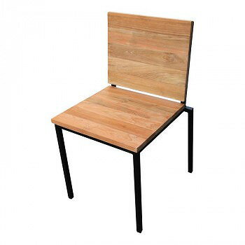 アイアンウッドアームレスチェア 34262 【送料無料】（ダイニングチェアー、チェアー、椅子、イス、キ..