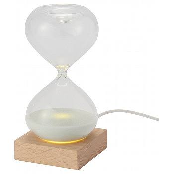 茶谷産業 Fun Science 砂時計 LEDライト付 15分計 333-114 【送料無料】(オブジェ、インテリア、ディスプレイ、置物、雑貨、飾り、砂時計) [3]