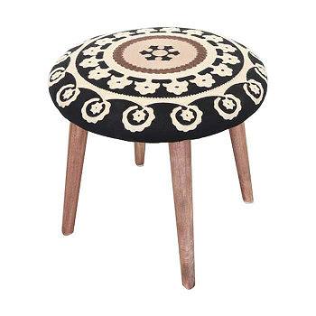 かわ畑 スツール ベンチ 椅子 黒 1707STC001 【送料無料】(スツール、イス、椅子、いす)