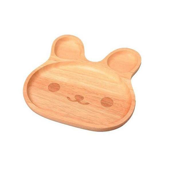 乐天商城 - 若兆 キッズプレート うささん USA-1 【送料無料】（キッズ食器、プレート、キッチン、キャラクターグッズ）