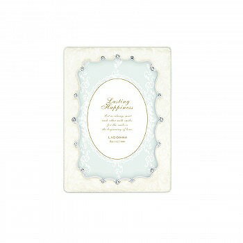 ラドンナ フォトフレーム 写真たて BJ12-L-WH ホワイト【送料無料】（フォトフレーム、写真立て、イン..