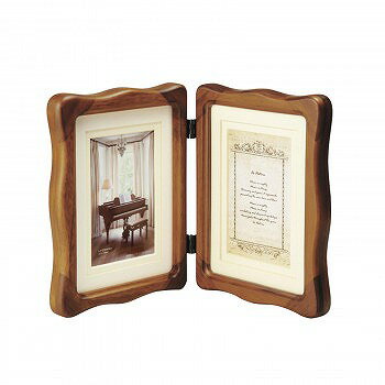 ラドンナ フォトフレーム 写真たて WT13-2LD-BR 【送料無料】(フォトフレーム、写真立て、インテリア雑貨)