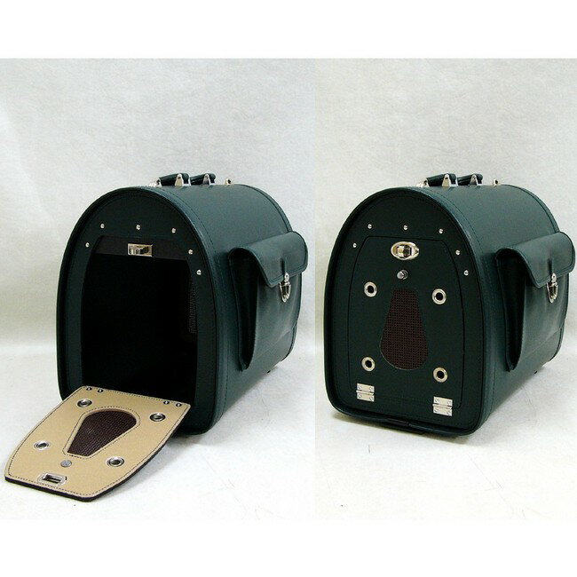国産ドッグキャリー小型犬用　グリーン/ワインレッド　8888-E-01（豊岡の鞄職人が真面目に作ったドッグキャリー） 【送料無料】（ペットキャリーバッグ、かばん、ペットバッグ）（楽天ランキング受賞・トートキャリー2位、2016/2/15集計日、2/16更新日、デイリー） 2