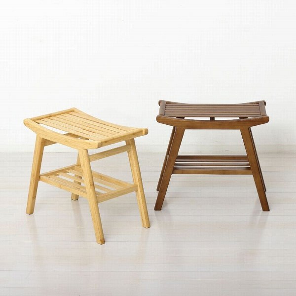 Rakuten - Bamboo スツール　ナチュラル23557　ブラウン23565　　1脚【送料無料】(カウンターチェアー,バーチェアー,ダイニングチェア,イス,いす,椅子)