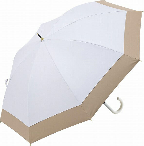 樂天商城 - 50cm　ショートタイプ　晴雨兼用傘　ブラックコーティング　バイカラー切継ぎ無地　UPF50+　遮光率99.99％（6455） 【送料無料】（アンブレラ、傘、雨具、ショート傘、晴雨兼用、日傘）