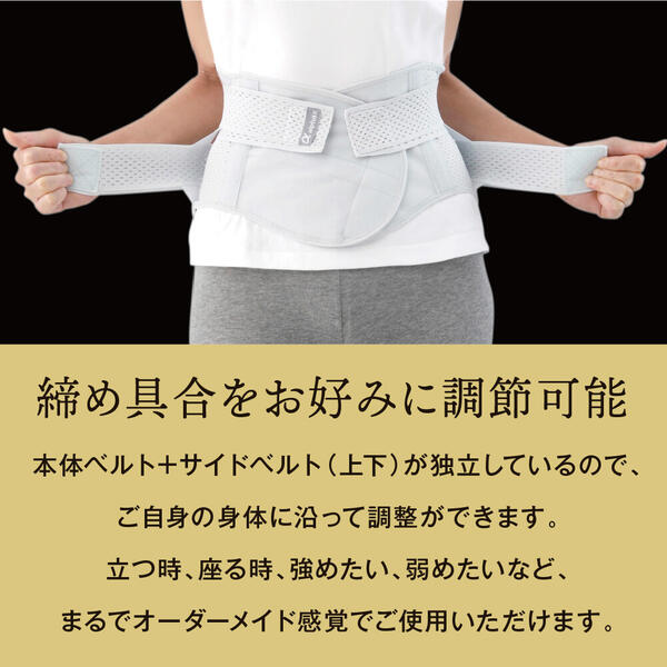 お医者さんのプレミアムワイドコルセット 日本製 男女兼用 腰 サポーター 整形外科...