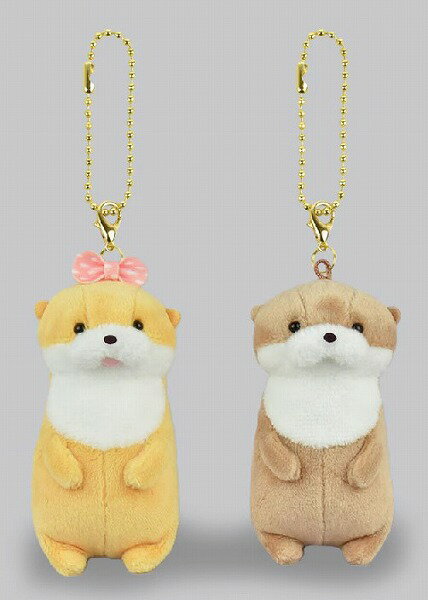 Rakuten - 【PLUSttxx】【アミューズ正規品】ニコニコぺあぐるみKH カワウソうそやん　703281【送料無料】（かわうそ、マスコット、チャーム、キーホルダー、人形、玩具、おもちゃ、ぬいぐるみ、キャラクターグッズ、プレゼントに最適）