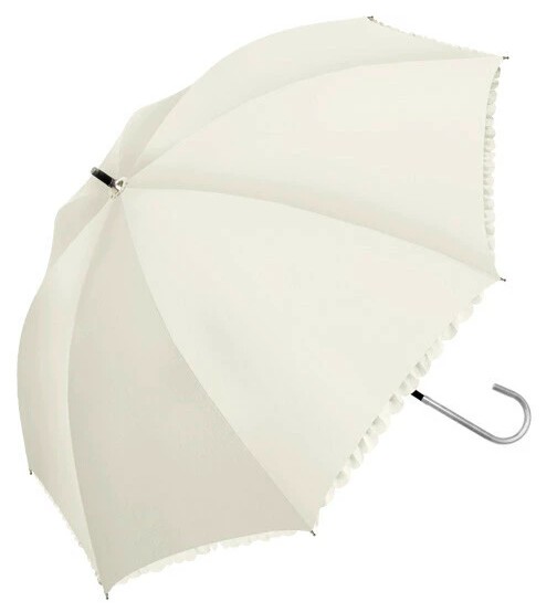 assa フリル 日傘 長傘 FL401 晴雨兼用傘 日傘 【送料無料】（婦人傘、雨傘、アンブレラ、長傘、晴雨兼用傘、日傘、UV対策、紫外線対策）