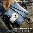 MC-0606MACLAREN.coクラシックレザーショートウォレット 【送料無料】(二つ折り財布、ウォレット)(4)