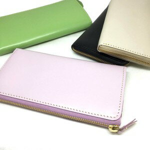 樂天商城 - 【Lien/リアン】 抗菌加工レザーL字長財布〈日本製〉 （LT22125） 【送料無料】（ウォレット、長財布、財布）