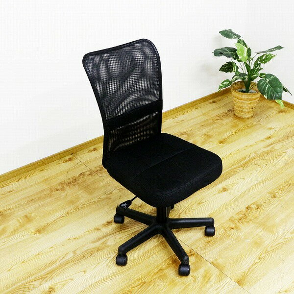 Office - オフィスチェア デスクチェア メッシュ生地 コンパクト パソコンチェア 黒 （OA-HT）【送料無料】 (デスクチェアー,オフィスチェア,ミーティングチェア,事務椅子,イス)