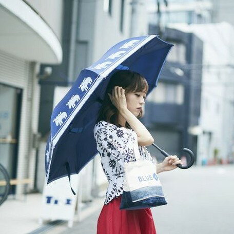 話題の2重構造で逆さに開く傘「Circus(サーカス)×moz(モズ)」 【送料無料】(アンブレラ、雨傘、日傘、長傘)
