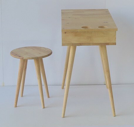 天然木をふんだんに使ったナチュラルシリーズ ＜組立家具/NATURAL SIGNATURE＞ ドレッサーセット（910217728） 【送料無料】(ドレッサー、ミラー、鏡台、化粧箱、メイクボックス、コスメボックス）