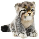 HANSA正規品 マヌルネコ(仔) 7299【送料無料】(ネコ、ねこ、猫、キャット、人形、置物、オブジェ、ぬいぐるみ、キャラクターグッズ)