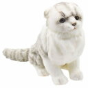 HANSA正規品 スコティッシュフォールド グレー 27 8155【送料無料】(ネコ、ねこ、猫、キャット、人形、置物、オブジェ、ぬいぐるみ、キャラクターグッズ)