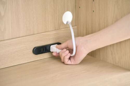 【アイリスオーヤマ】キッチンキャビネット 　KCB-590STウォールナットナチュラル ...