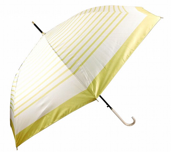 ボーダー　晴雨兼用傘　紫外線予防　UVカットUV対策　レディース用傘　日傘（70339） 【送料無料】（晴雨兼用傘、アンブレラ、長傘、日傘、紫外線予防、UV対策）