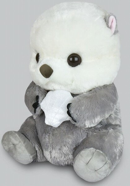 【アミューズ正規品】うきうきらっこBIGらいちゃん :704389【送料無料】（ラッコ、人形、玩具、おもちゃ、ぬいぐるみ、キャラクターグッズ、プレゼントに最適）