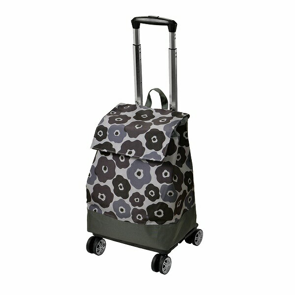 CHARMISS(샤르미스) 만개 꽃으로 기분 올라가는 4륜 꽃무늬 쇼핑 카트