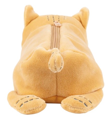 ■りぶはあと正規品 ペンケース ≪ピタリーヌ≫　茶トラ猫（こまり）（38354-42）マグネット入り 猫 癒し かわいい【送料無料】(ぬいぐるみ、筆記用具、筆箱、筆入れ、ポーチ、ペンケース、キャラクターグッズ) selectplus-10330703 セレクトプラス サンプル画像3