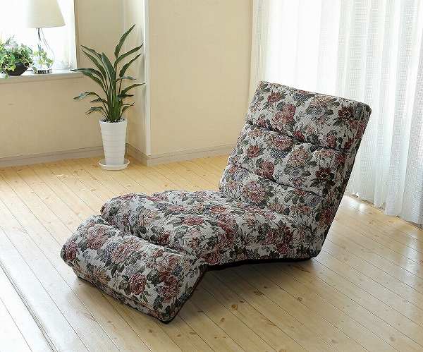 ふかふかリクライニング座椅子 （TAN-122） 【送料無料】（座椅子、イス、ソファー、リビングチェアー、リクライニングチェアー）