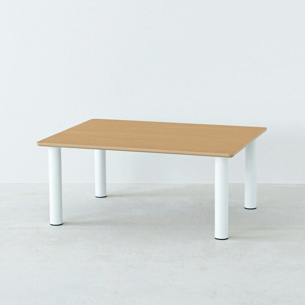 ライフテーブル80 机 ローテーブル 木目 リビングテーブル モダン (NK-980) 【送料無料】(座卓、ローテーブル、センターテーブル、木製テーブル) [2]