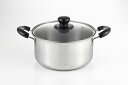 【日本製】【ガス・IHOK!】クックルック ベーシック 深型両手鍋22cm(SJ3774)【送料無料】(調理器具、両手鍋、キッチン)
