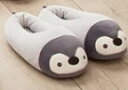 【季節●●PLUSmm】りぶはあと正規品 ルームシューズ ≪マシュマロアクアミエ≫ 冬 モコモコ ふわふわ もちもち アニマル ペンギン(24411-82)【送料無料】(スリッパ、ルームシューズ、リラックス、インテリア雑貨、ぬいぐるみ、キャラクターグッズ)
