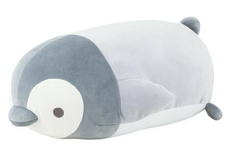 ■りぶはあと正規品　クール ボルスタークッション L ≪マシュマロアクアミエ≫ ペンギン（34207-82）【送料無料】(抱き枕,クッション.ぬ..