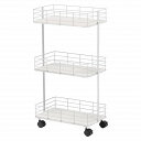 ラック KR-3856WH 【送料無料】 (キッチン収納、キッチンラック、ワゴンラック)(3)