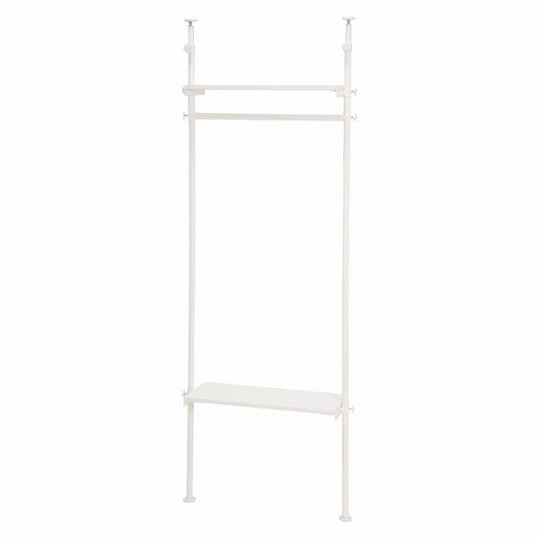 突っ張りハンガーラック　KTR-3151SW　【送料無料】　（衣類収納家具、ハンガーラック、突っ張り式）