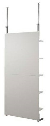 (納期10日前後出荷)突っ張り間仕切り棚収納ラック5段 幅90cm nj-0433【送料無料】(つっぱり オープンラック 薄型 収納棚) (納期10日前後出荷)突っ張り間仕切り棚収納ラック5段 幅90cm nj-0433【送料無料】(つっぱり オープンラック 薄型 収納棚)