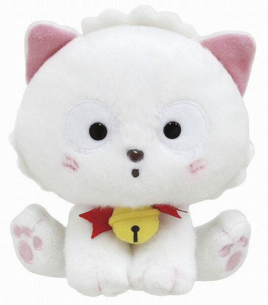 ≪吉徳のぬいぐるみ正規品≫うちのタマ知りませんか?タマ＆フレンズ　モモ　ぬいぐるみ　182244（ネコ、ねこ、猫、人形、玩具、おもちゃ、ぬいぐるみ、キャラクターグッズ、プレゼントに最適）のサムネイル