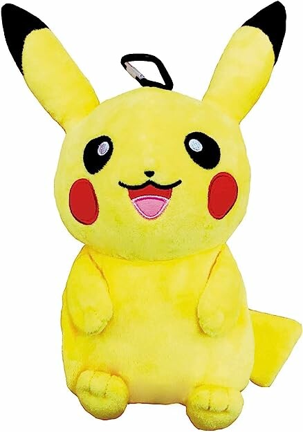 楽天セレクトプラスポケットモンスター カラビナ付きポーチ（ピカチュウ） （PS-0045PC） 【送料無料】（ポーチ、コインポーチ、小銭入れ、コインケース、小物入れ、キッズ、ぬいぐるみ、、キャラクターグッズ、プレゼントに最適）