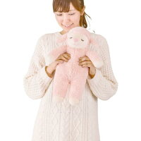 【ひつじのメイプル】抱きまくらMサイズ(NEW)アイボリー/ベージュ/ピンク(48123)【送料無料】(抱き枕、クッション、ぬいぐるみ、キャラクターグッズ、インテリア雑貨、プレゼントに最適)